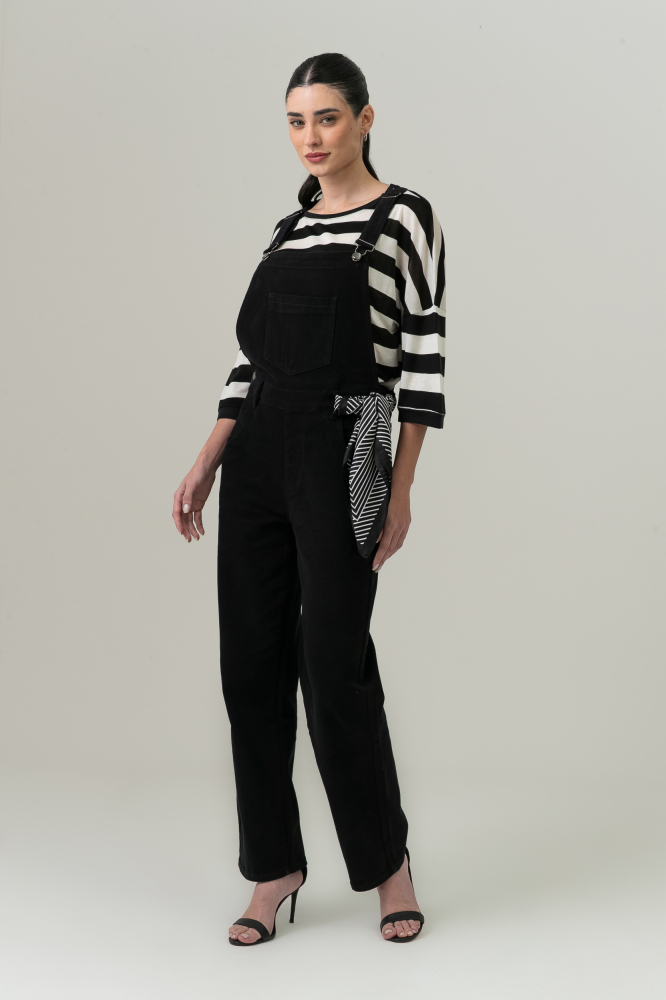 9038677 - Jardineira Sarja Noir PRETO 9038677 - Jardineira Sarja Noir PRETO