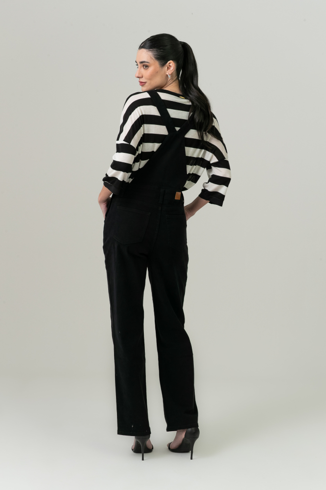 9038677 - Jardineira Sarja Noir PRETO 9038677 - Jardineira Sarja Noir PRETO