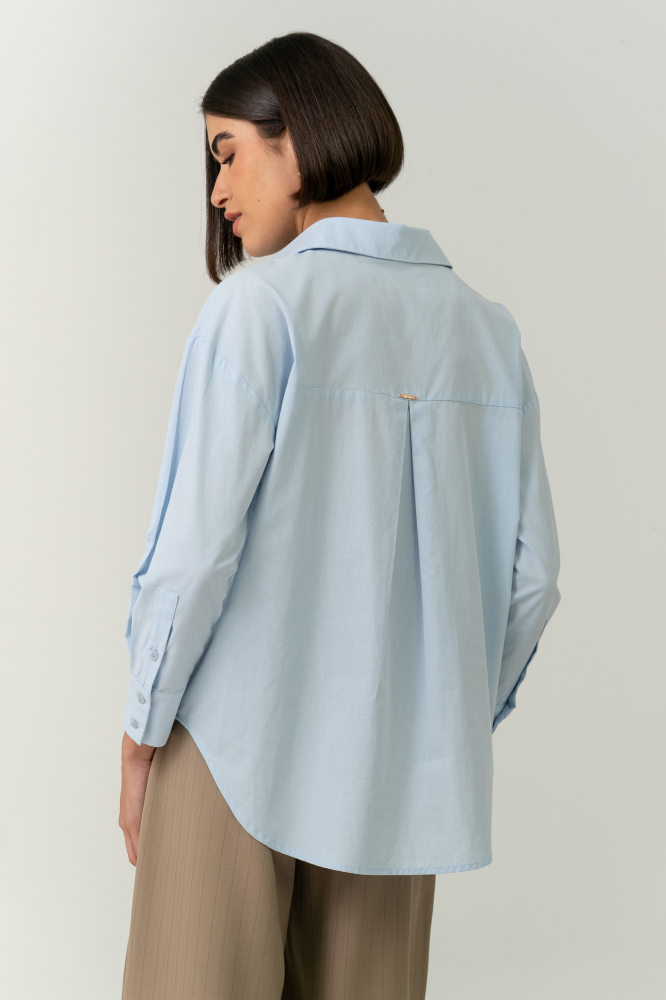 9038686 - Camisa Oversized AZUL