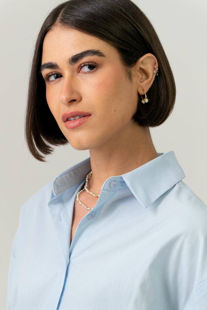 9038686 - Camisa Oversized AZUL
