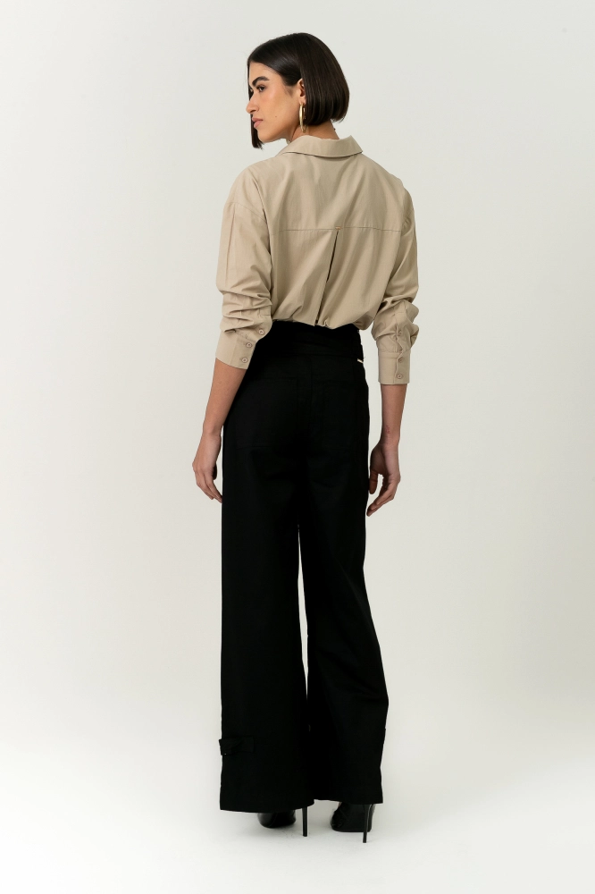 9038690 - Calça Sarja Lana PRETO 9038690 - Calça Sarja Lana PRETO - Imagem 2