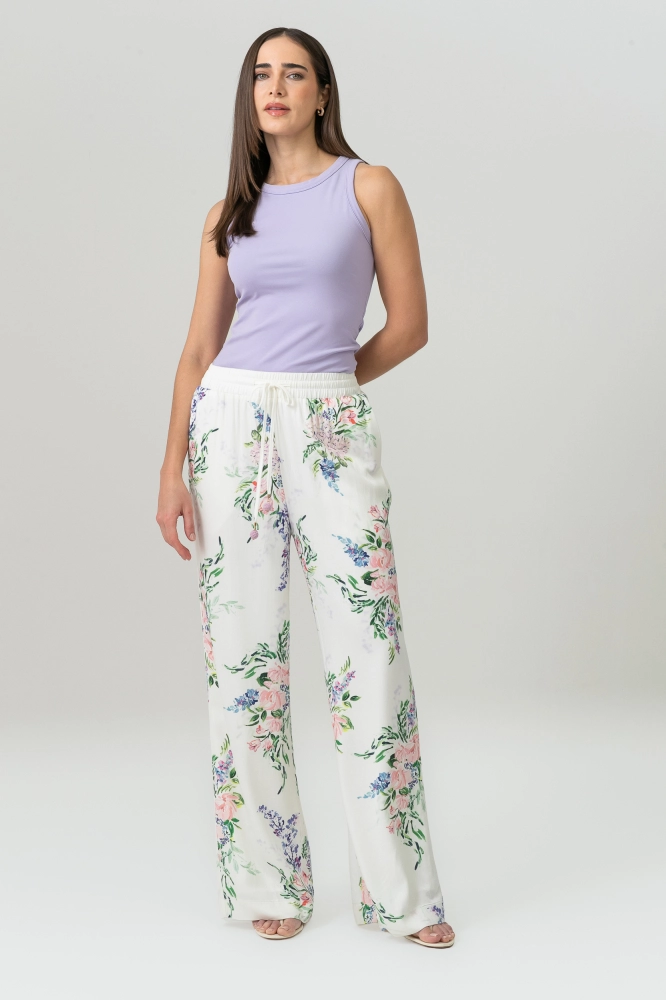 9038698 - Calça Giverny Estampada OFF-WHITE 9038698 - Calça Giverny Estampada OFF-WHITE - Imagem 2