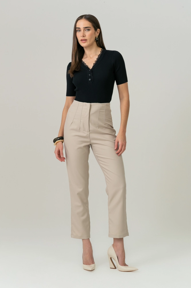 9038728 - Calça Slim Lucy BEGE 9038728 - Calça Slim Lucy BEGE - Imagem 1