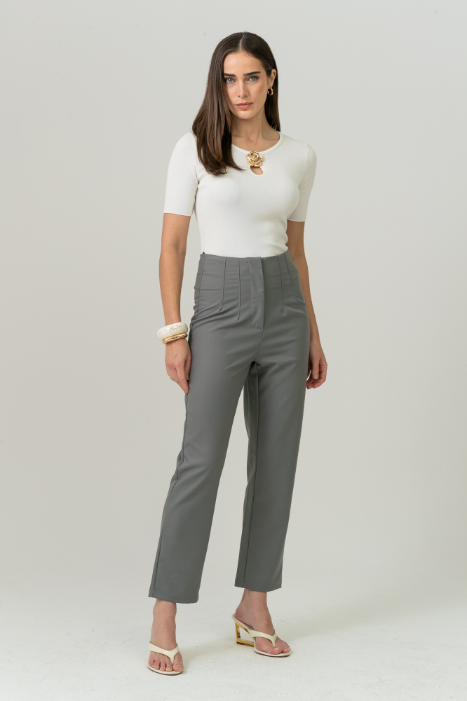 9038728 - Calça Slim Lucy CINZA 9038728 - Calça Slim Lucy CINZA