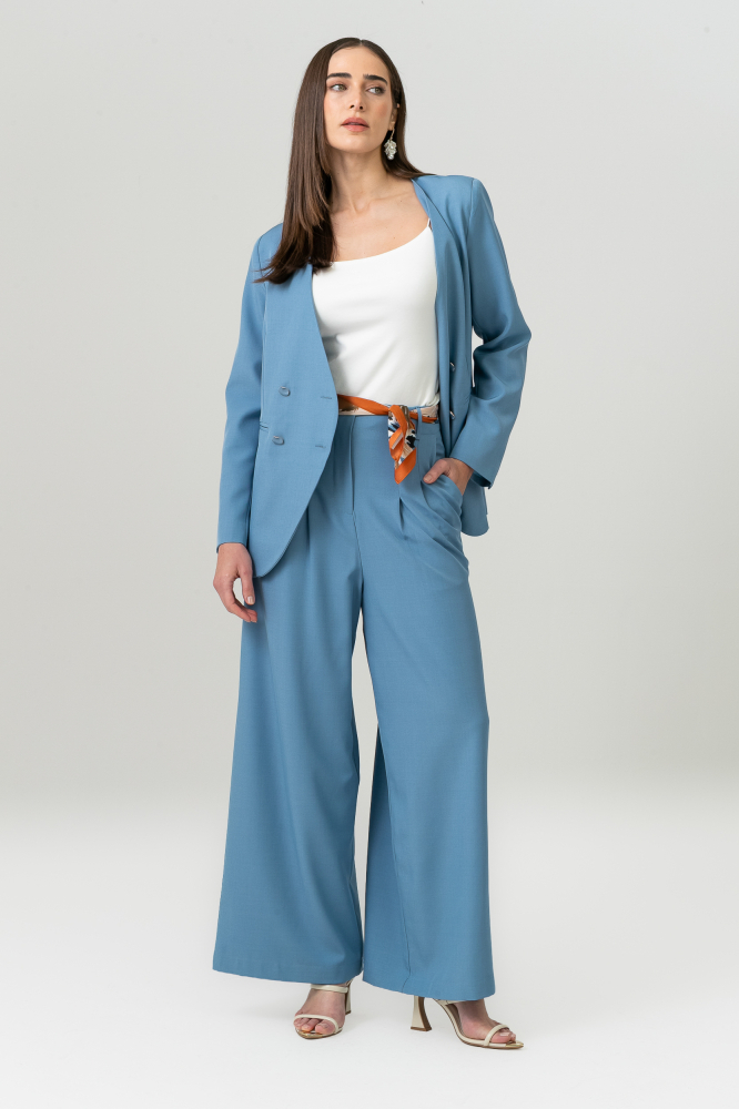 9038733 - Blazer Oversized Orgânico AZUL 9038733 - Blazer Oversized Orgânico AZUL