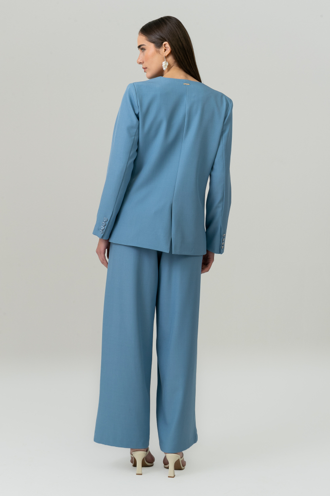 9038733 - Blazer Oversized Orgânico AZUL 9038733 - Blazer Oversized Orgânico AZUL