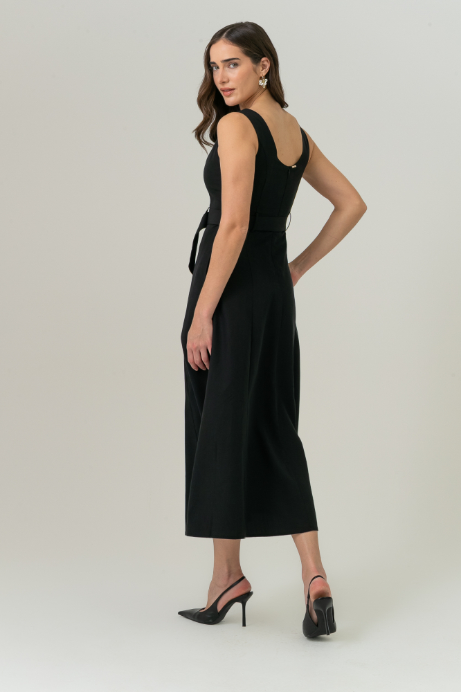 9038735 - Vestido Chemisier De Alças PRETO 9038735 - Vestido Chemisier De Alças PRETO