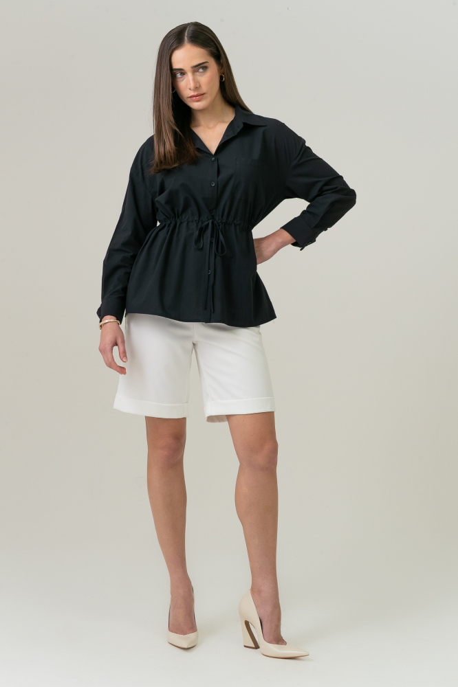 9038736 - Camisa Parka Com Túnel PRETO