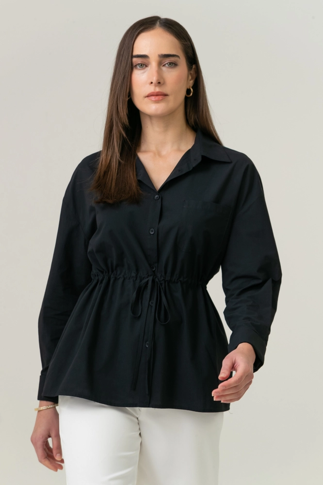 9038736 - Camisa Parka Com Túnel PRETO 9038736 - Camisa Parka Com Túnel PRETO - Imagem 1
