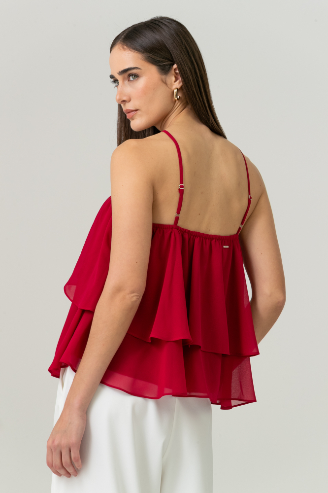 9038738 - Blusa Chiffon CEREJA 9038738 - Blusa Chiffon CEREJA