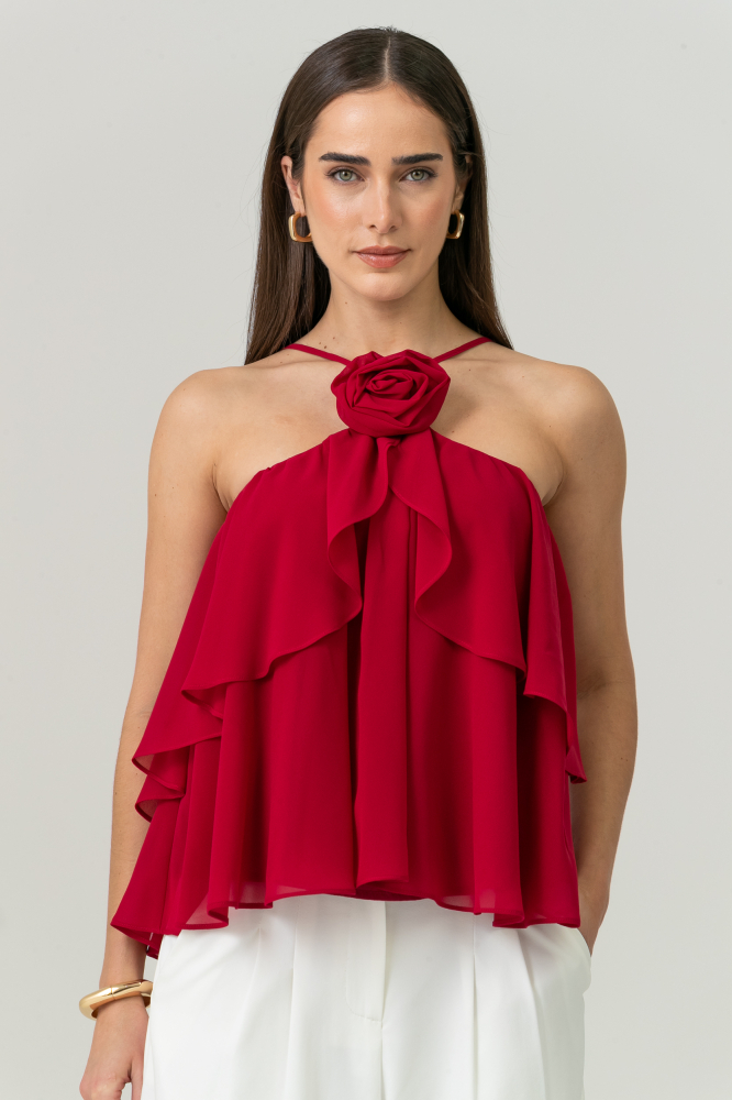 9038738 - Blusa Chiffon CEREJA 9038738 - Blusa Chiffon CEREJA