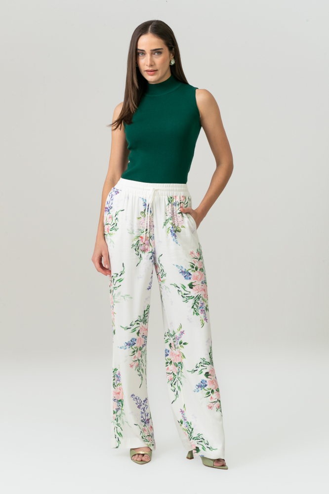 9038777 - Blusa Tricot Sem Manga E Zíper VERDE 