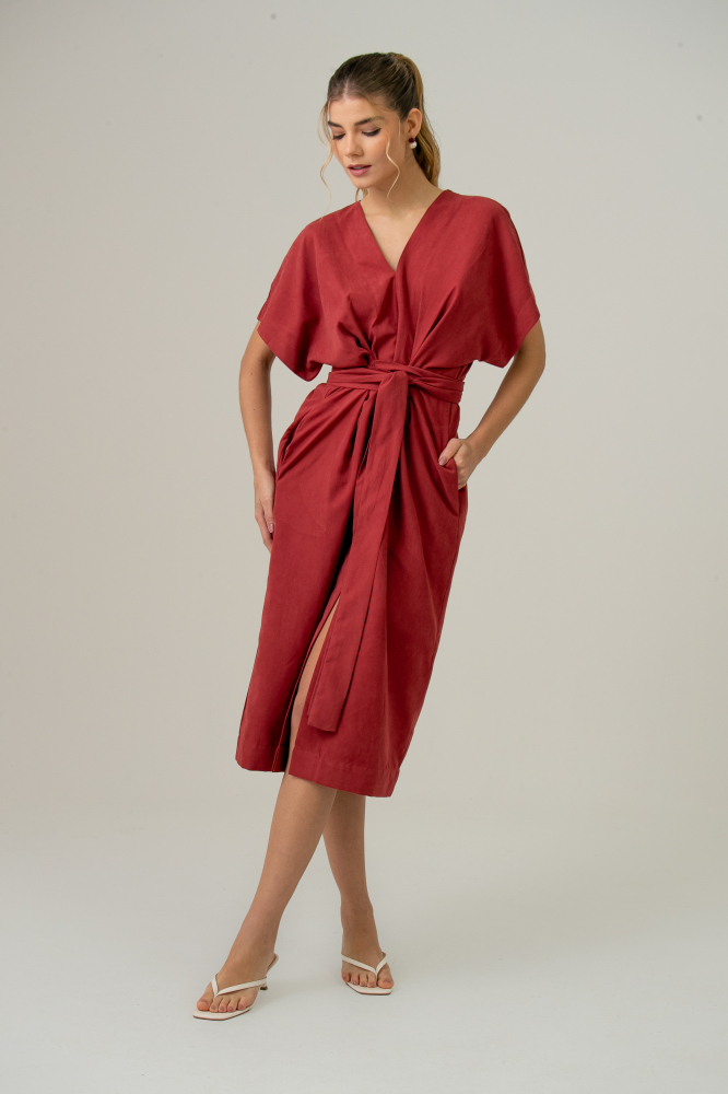 9038786 - Vestido Tech VERMELHO 9038786 - Vestido Tech VERMELHO
