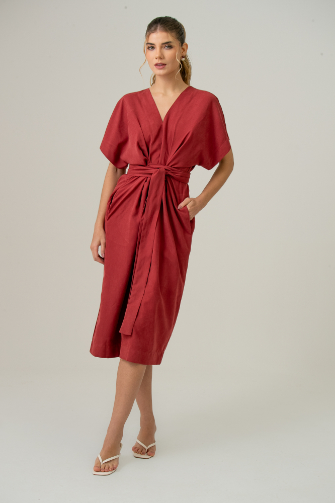 9038786 - Vestido Tech VERMELHO 9038786 - Vestido Tech VERMELHO