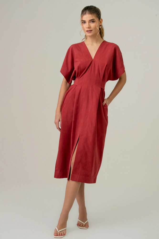 9038786 - Vestido Tech VERMELHO - Imagem 2