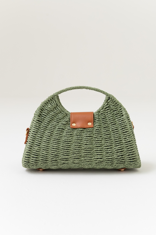 9039001 - Bolsa Palha Com Fecho Torniquete VERDE 9039001 - Bolsa Palha Com Fecho Torniquete VERDE
