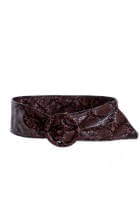 9030634 - Cinto Faixa Max Fivela Forrada MARROM 9030634 - Cinto Faixa Max Fivela Forrada MARROM