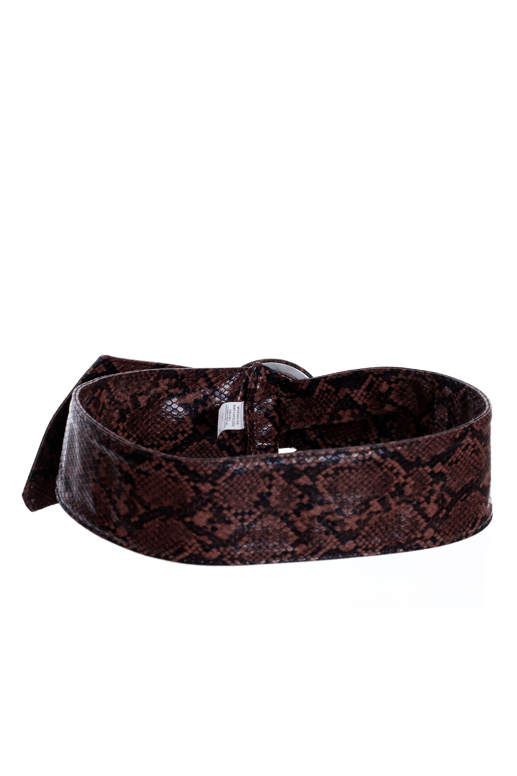 9030634 - Cinto Faixa Max Fivela Forrada MARROM 9030634 - Cinto Faixa Max Fivela Forrada MARROM