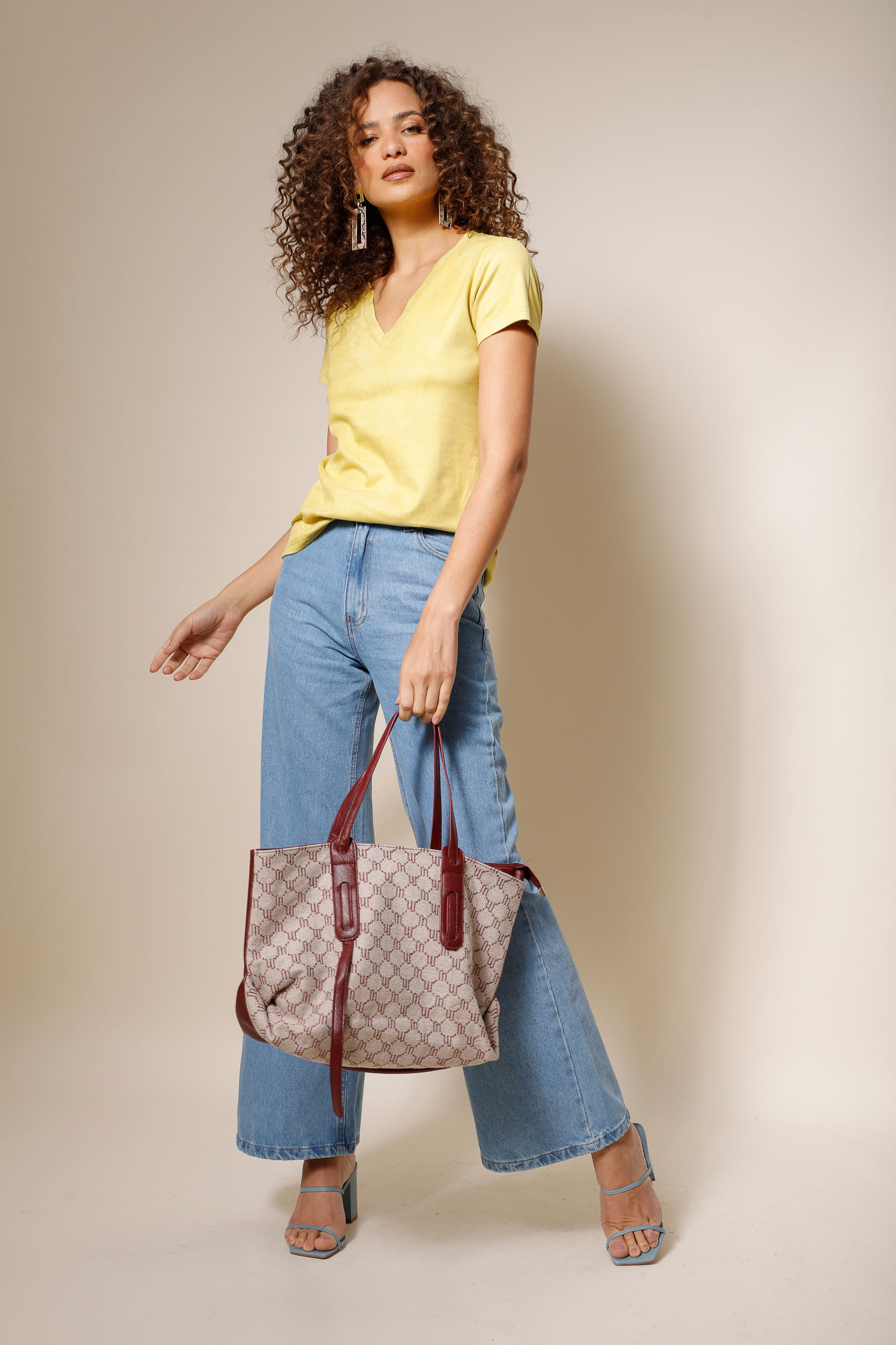 9032311 - Bolsa Tote M BEGE 9032311 - Bolsa Tote M BEGE