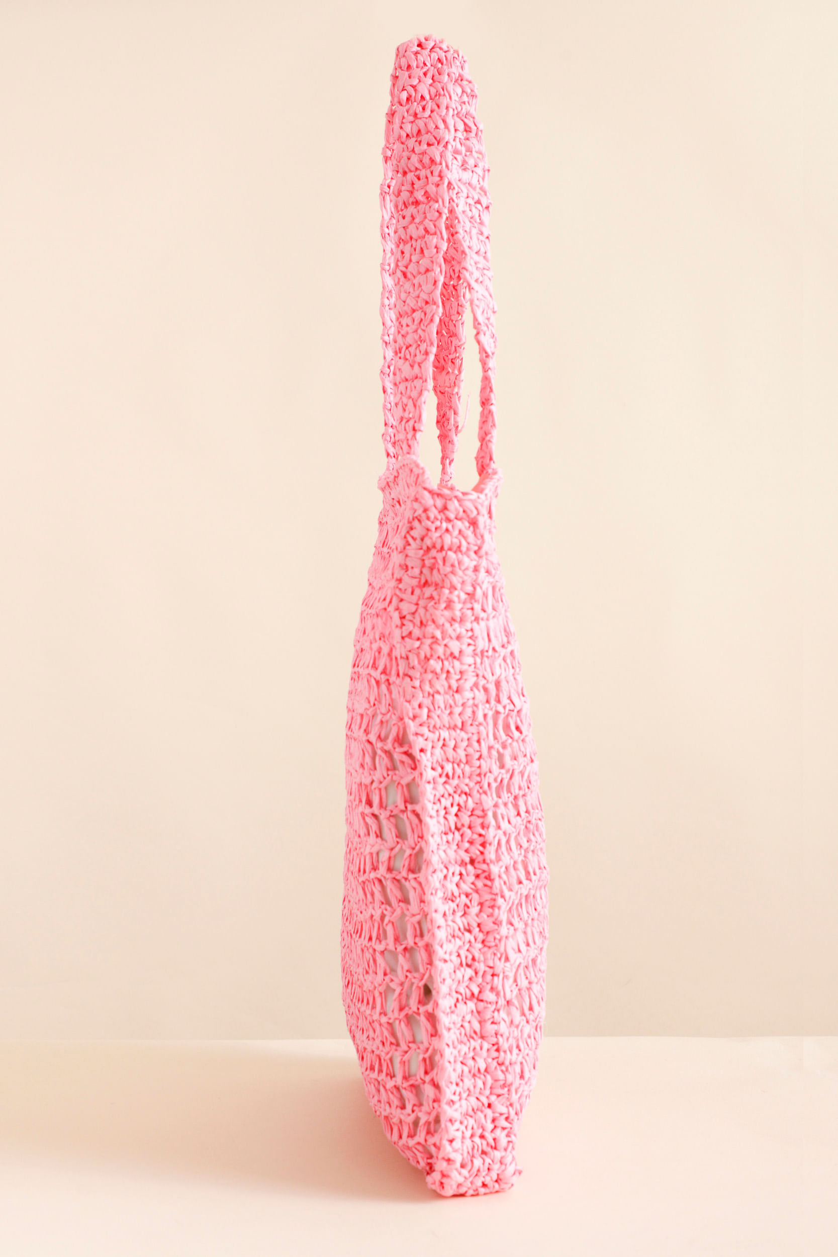 9033641 - Bolsa Grande Crochê ROSA 9033641 - Bolsa Grande Crochê ROSA