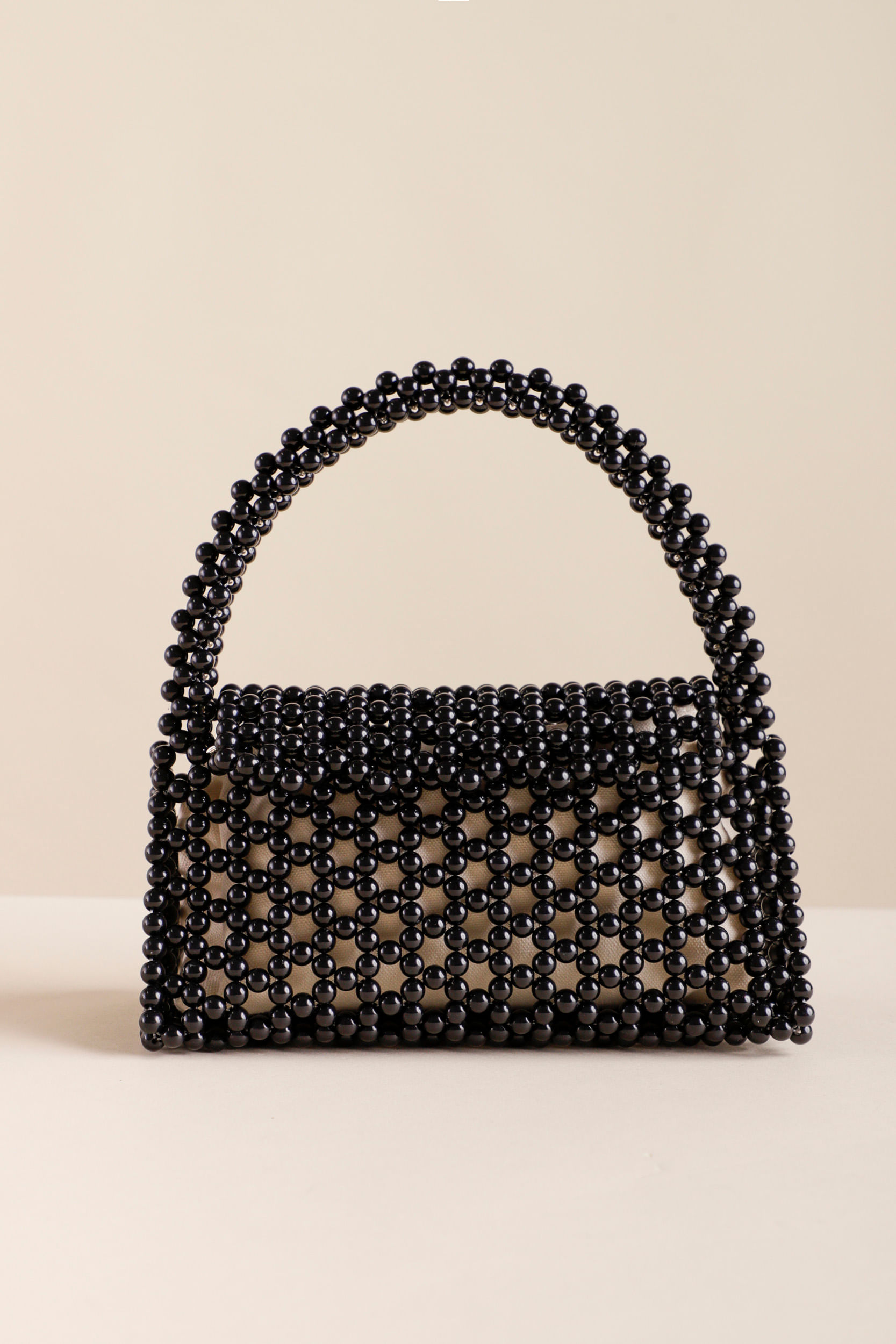 9033517 - Bolsa Miçanga Tipo Baguete PRETO 9033517 - Bolsa Miçanga Tipo Baguete PRETO