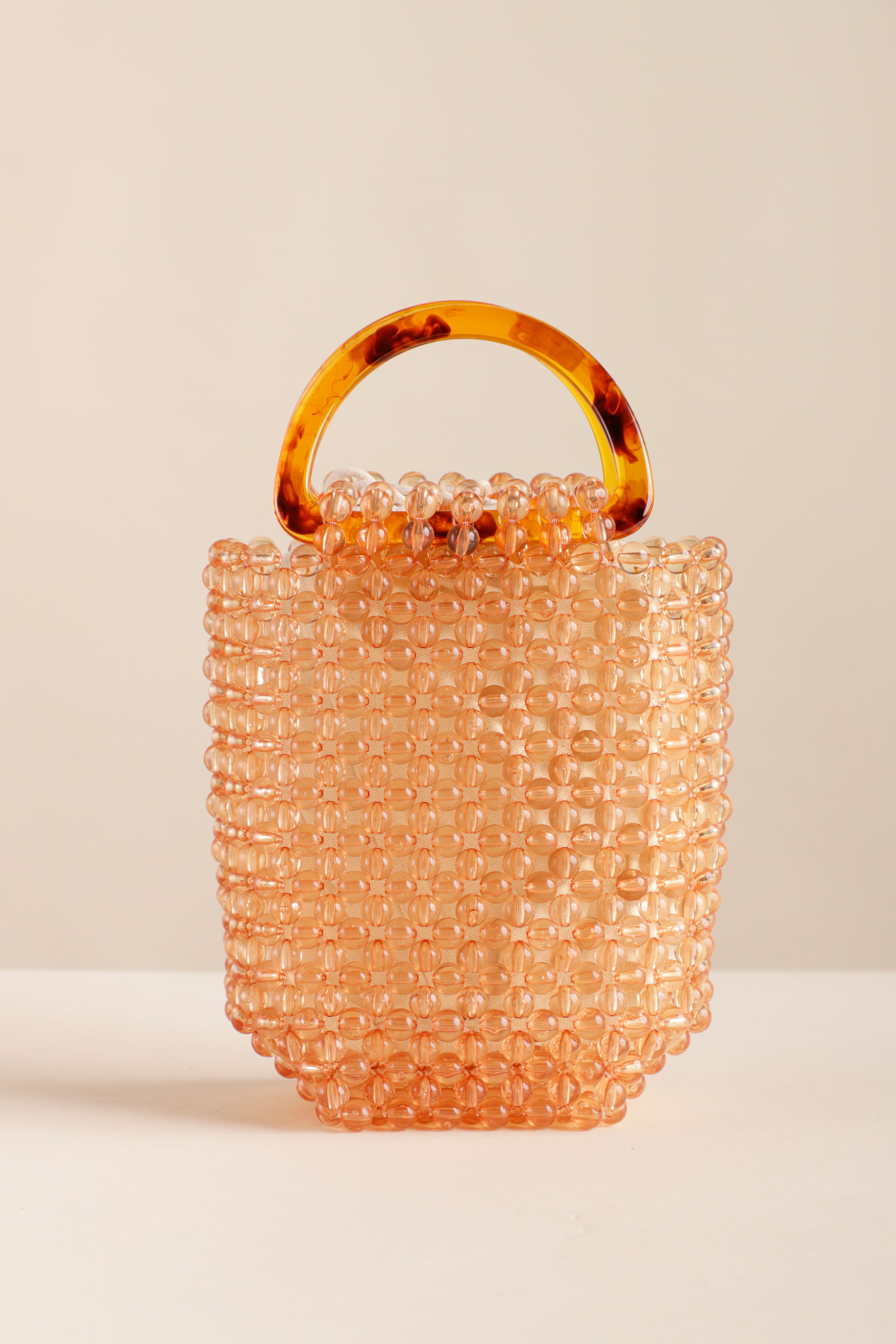9033519 - Bolsa Miçanga Alça De Mão CARAMELO 9033519 - Bolsa Miçanga Alça De Mão CARAMELO