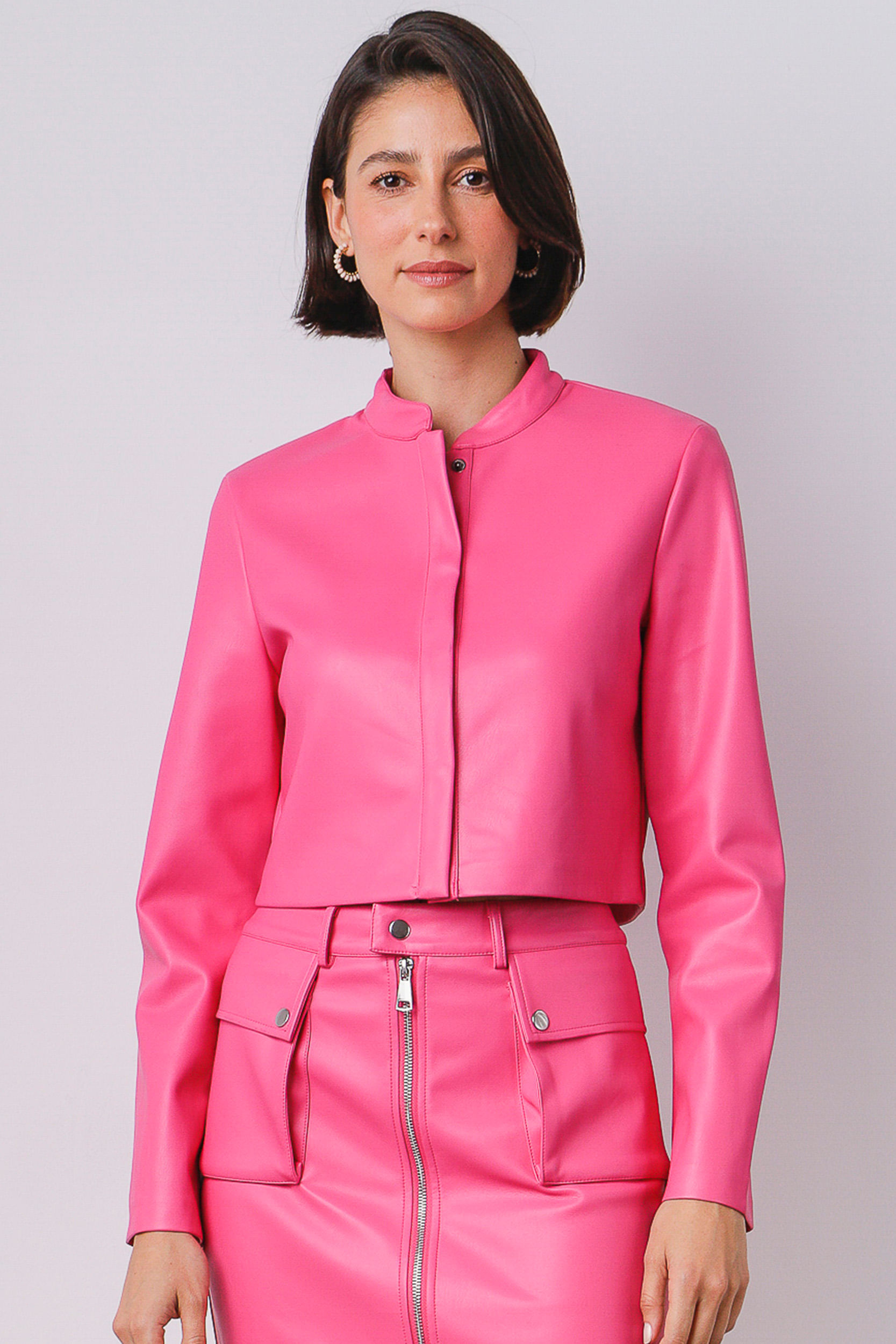 Camisa Manga Longa Pu ROSA