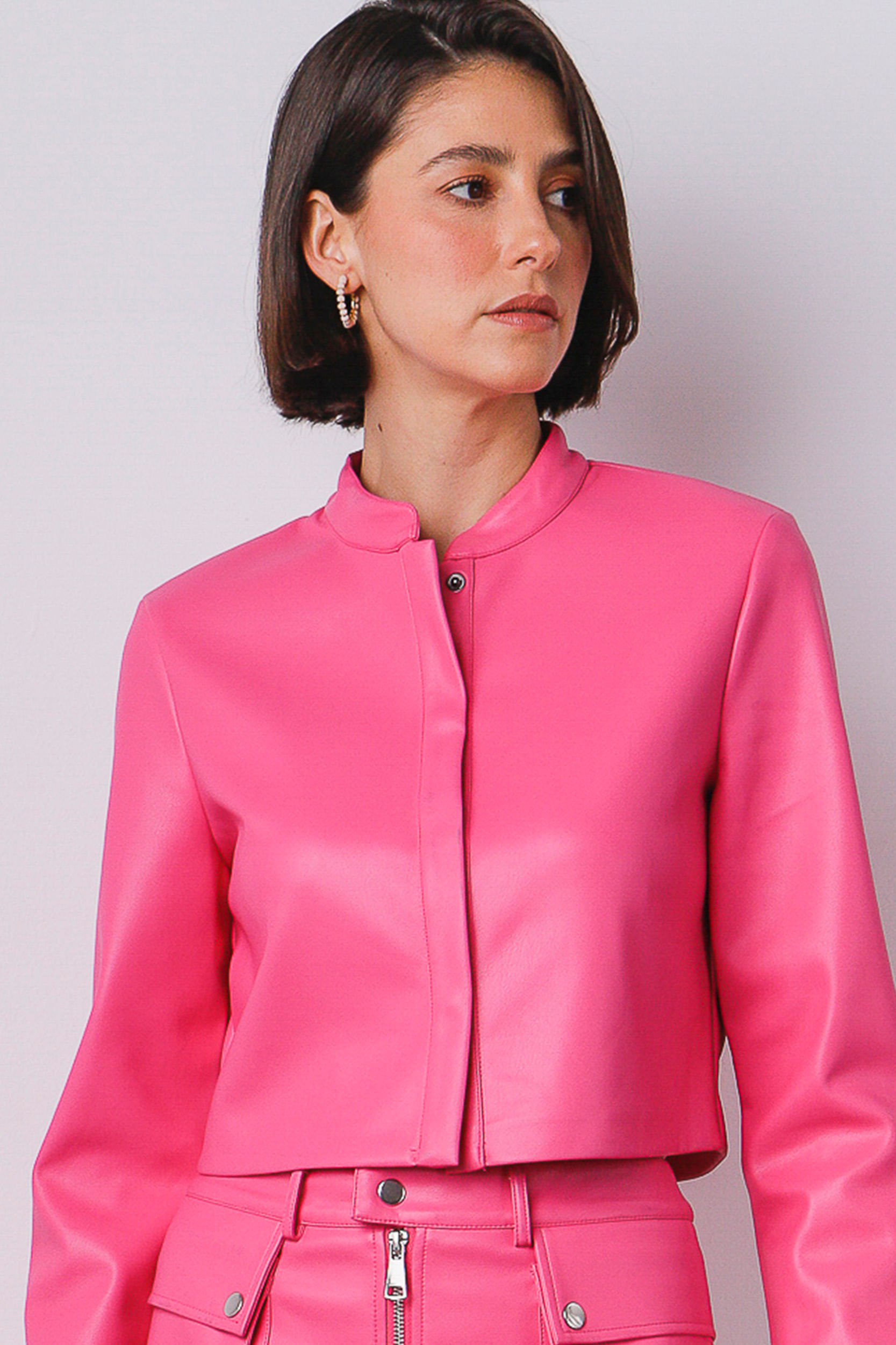 Camisa Manga Longa Pu ROSA Camisa Manga Longa Pu ROSA