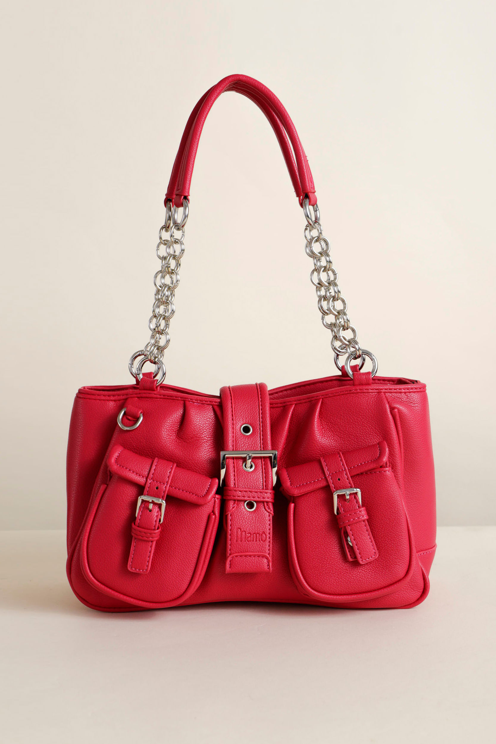 9034058 - Bolsa Tiracolo Com Elos Alças FÚCSIA 9034058 - Bolsa Tiracolo Com Elos Alças FÚCSIA