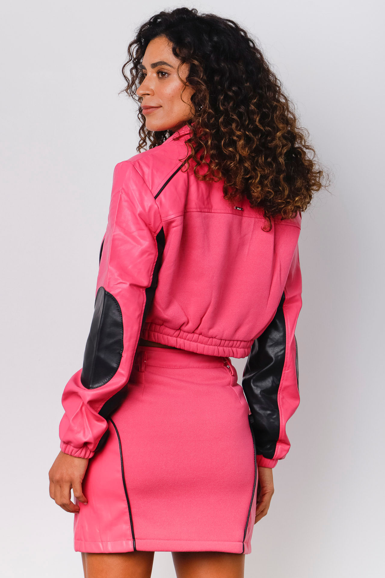 Saia Curta Racing PINK Saia Curta Racing PINK