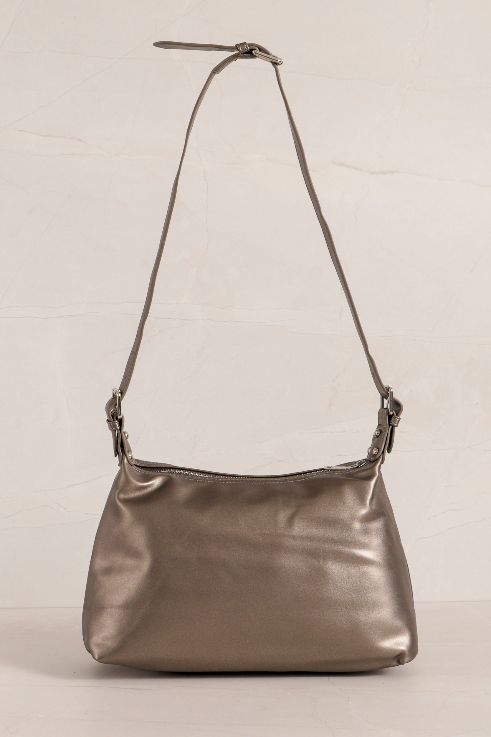 9034313 - Bolsa Ombros Com Bolsos PRATA 9034313 - Bolsa Ombros Com Bolsos PRATA