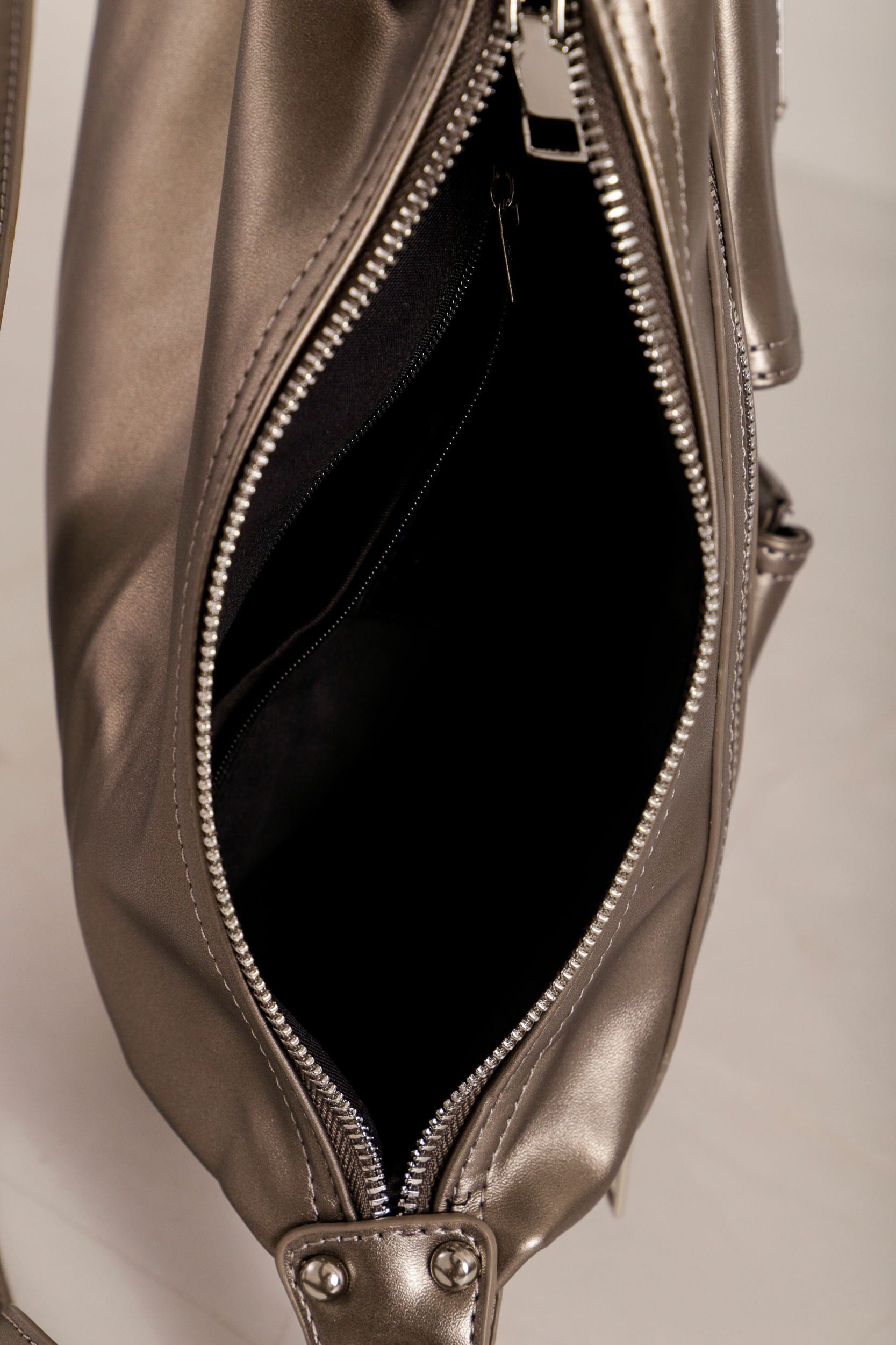 9034313 - Bolsa Ombros Com Bolsos PRATA 9034313 - Bolsa Ombros Com Bolsos PRATA