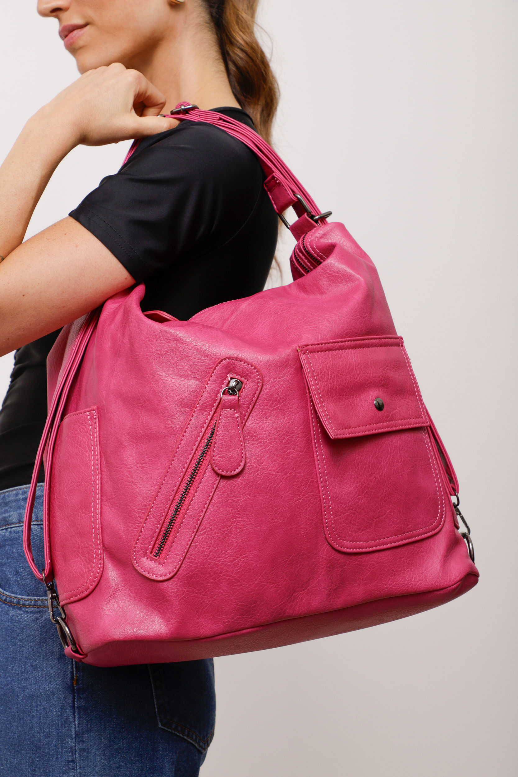 9034314 - Bolsa Super Tote Bolsos FÚCSIA 9034314 - Bolsa Super Tote Bolsos FÚCSIA