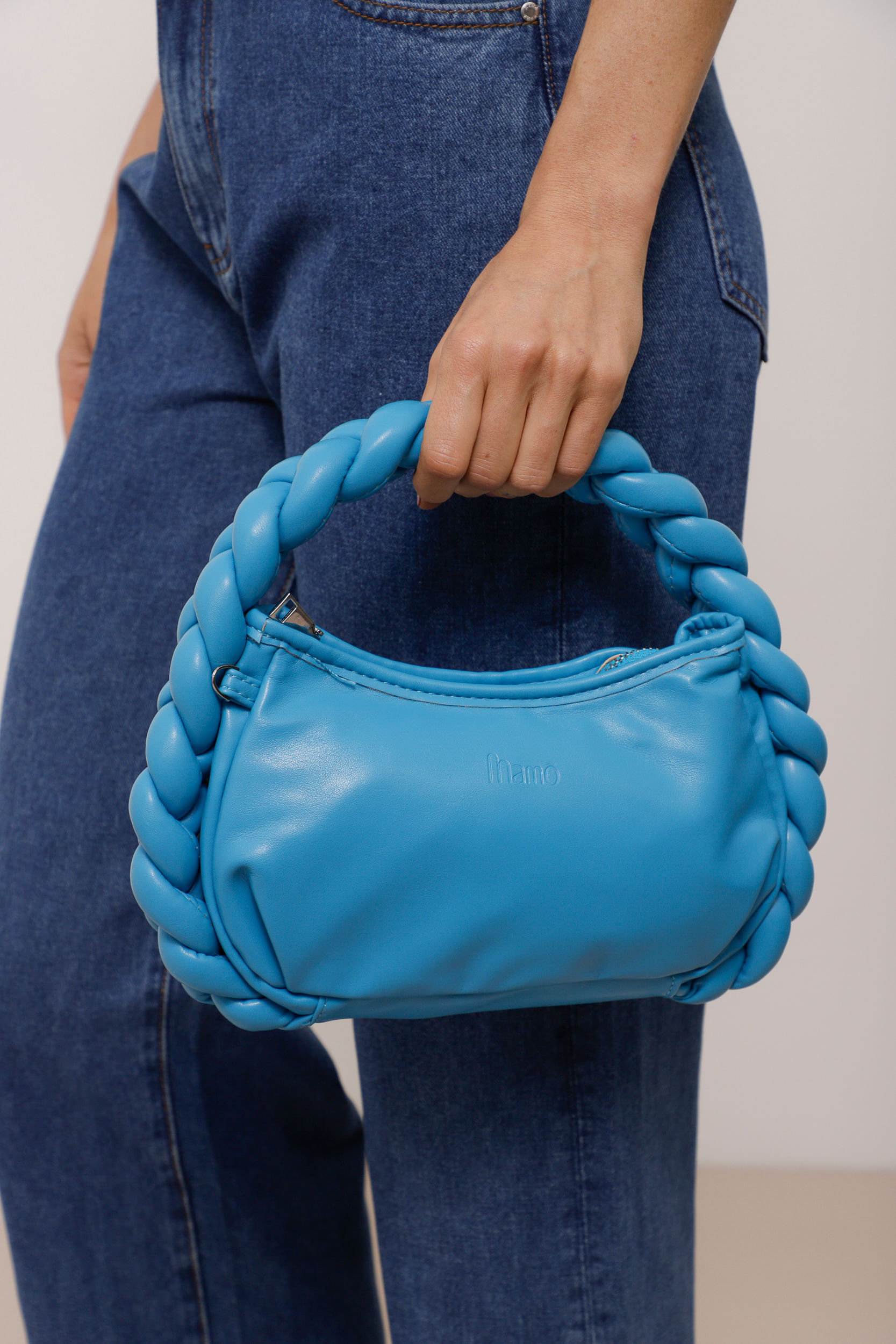 9033502 - Bolsa Trança Transversal AZUL 9033502 - Bolsa Trança Transversal AZUL