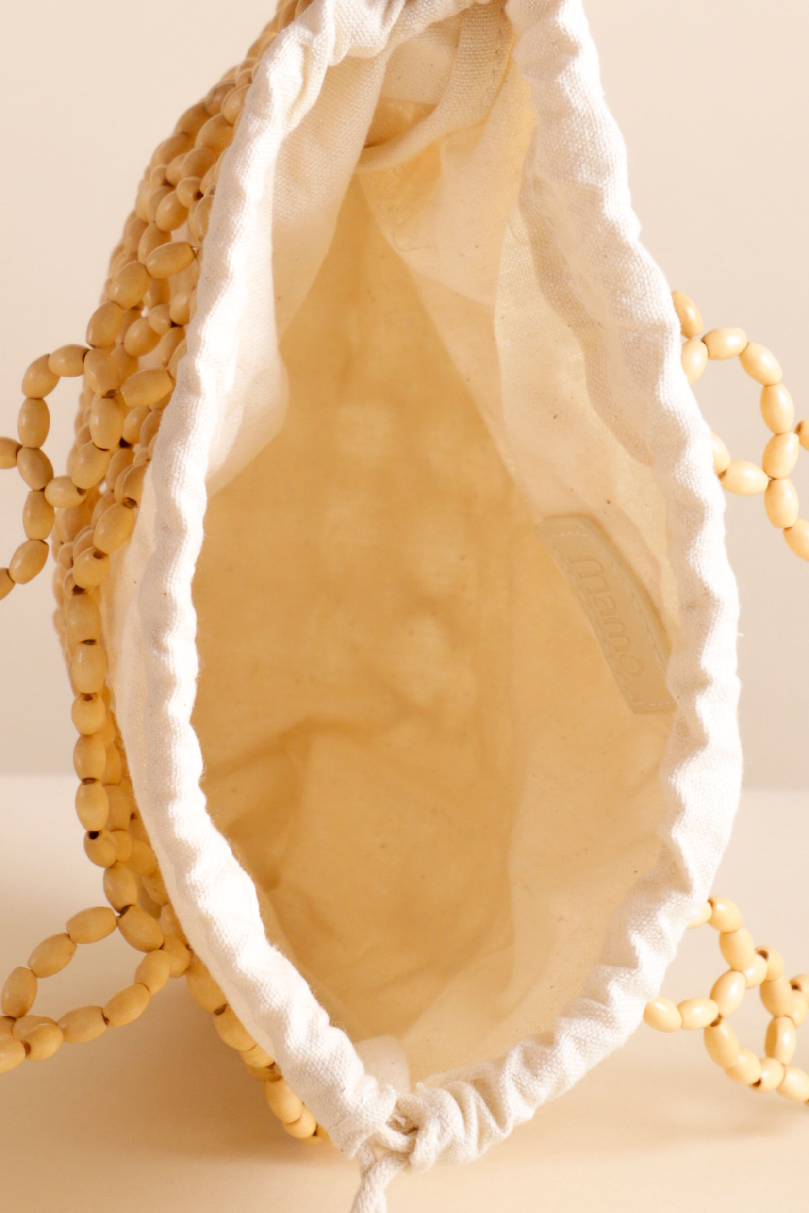 9033522 - Bolsa Miçanga Tote  NATURAL