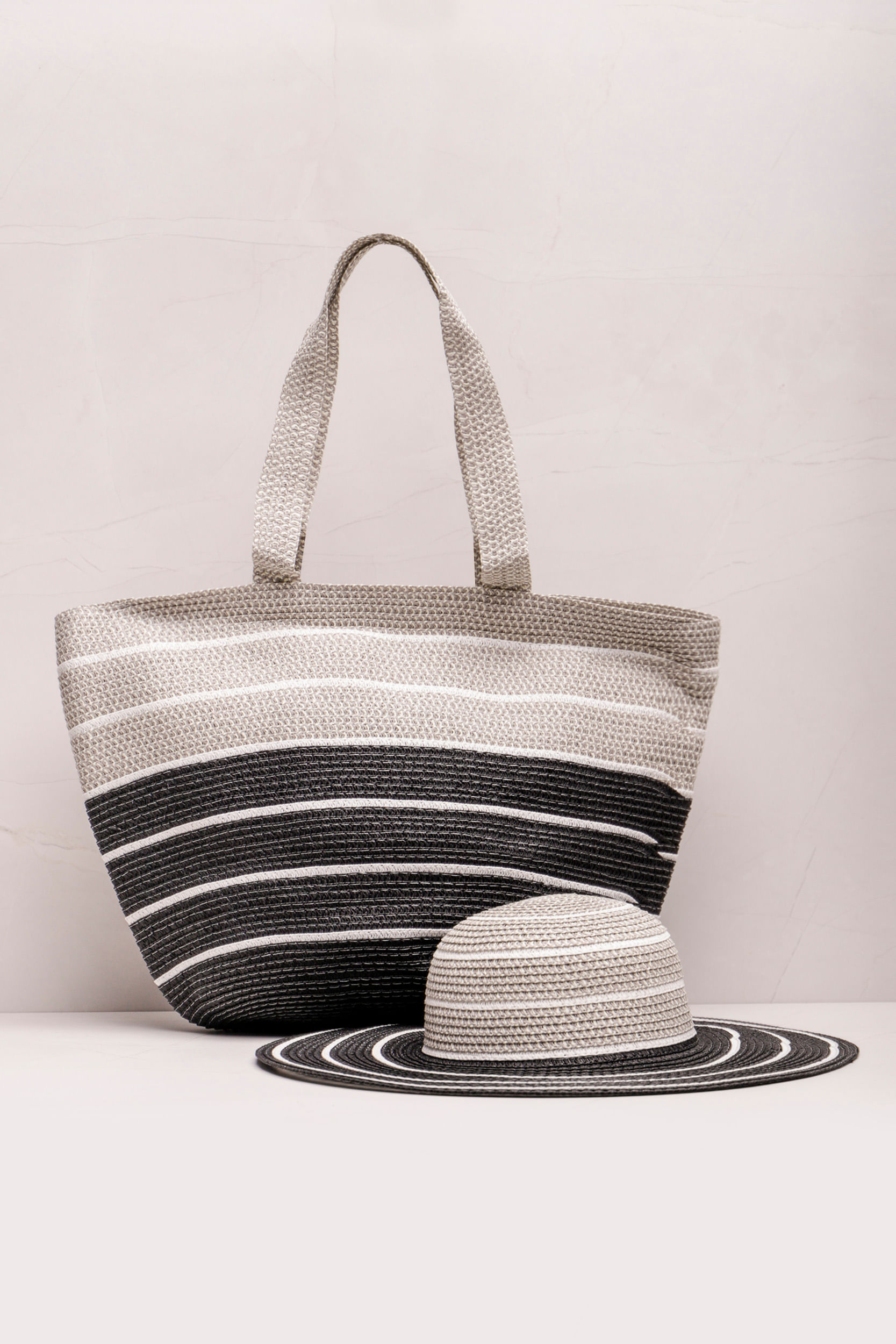 9034595 - Conjunto Listrado PRETO - Imagem 1