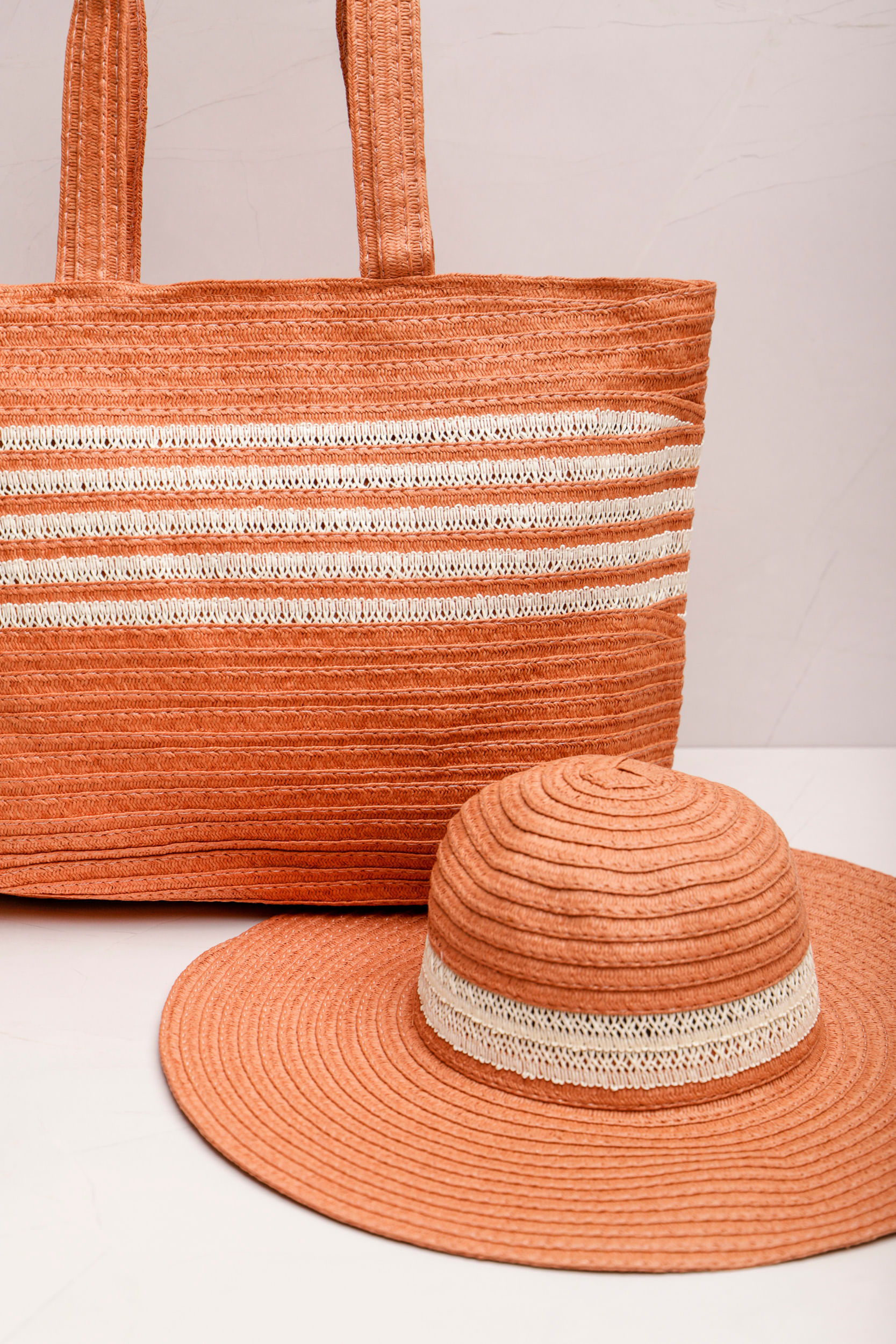 9034594 - Conjunto Detalhe Listras CARAMELO - Imagem 2