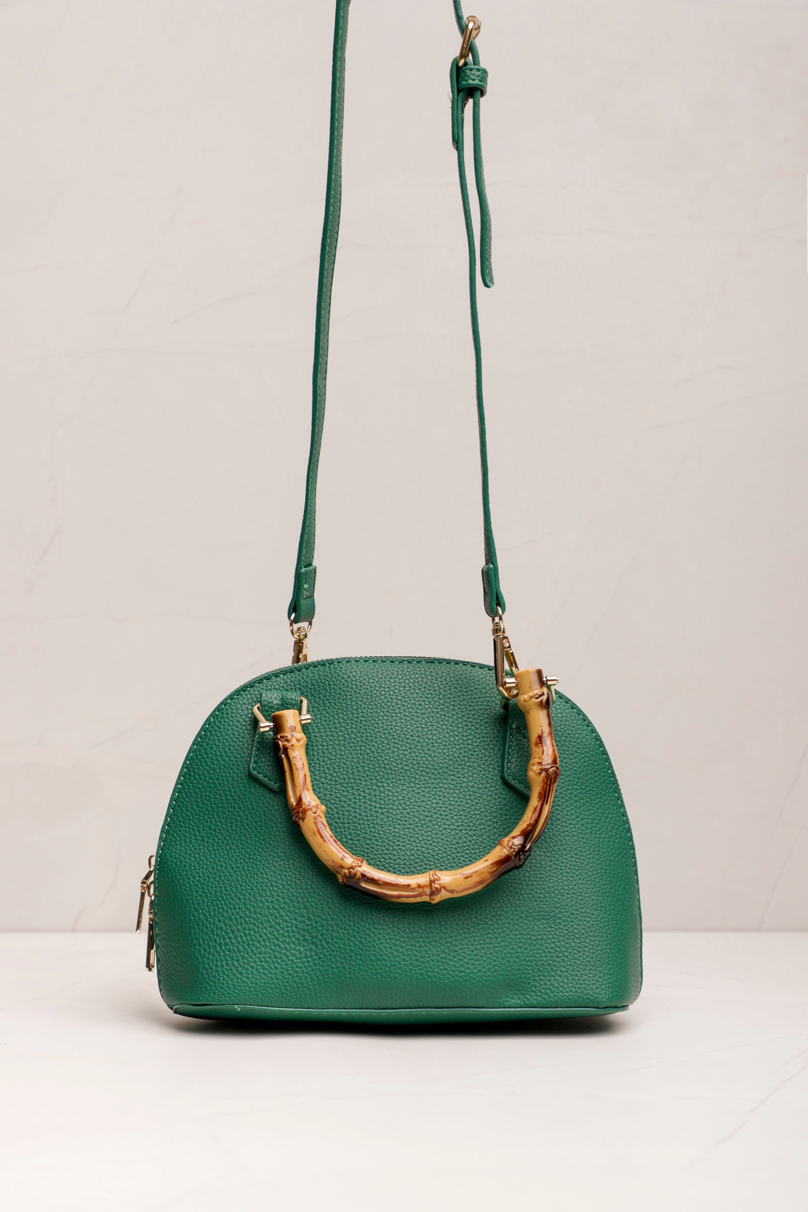 9034553 - Bolsa Transversal Alça Dupla  VERDE 
