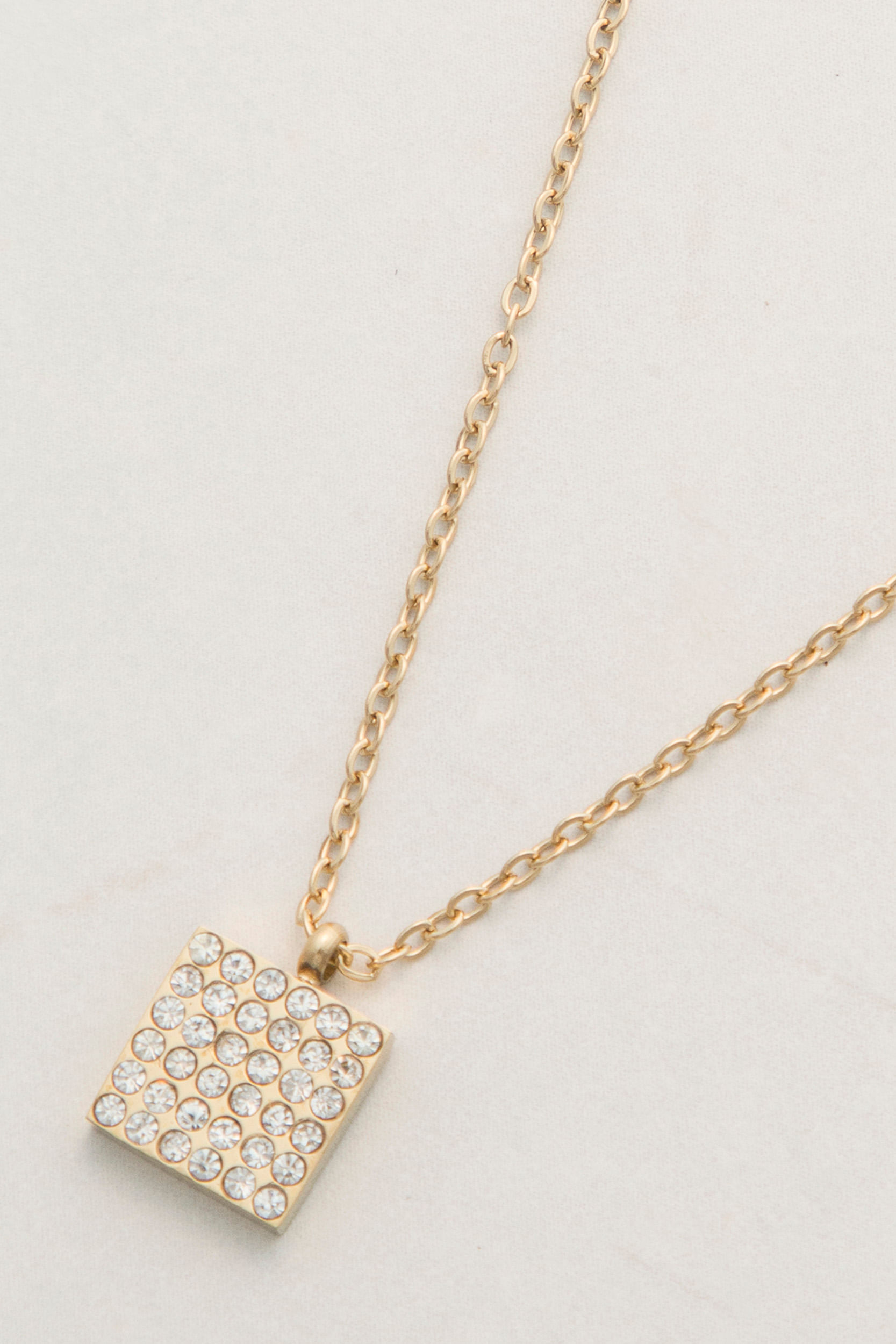 9034473 - Colar Pingente Strass DOURADO 9034473 - Colar Pingente Strass DOURADO