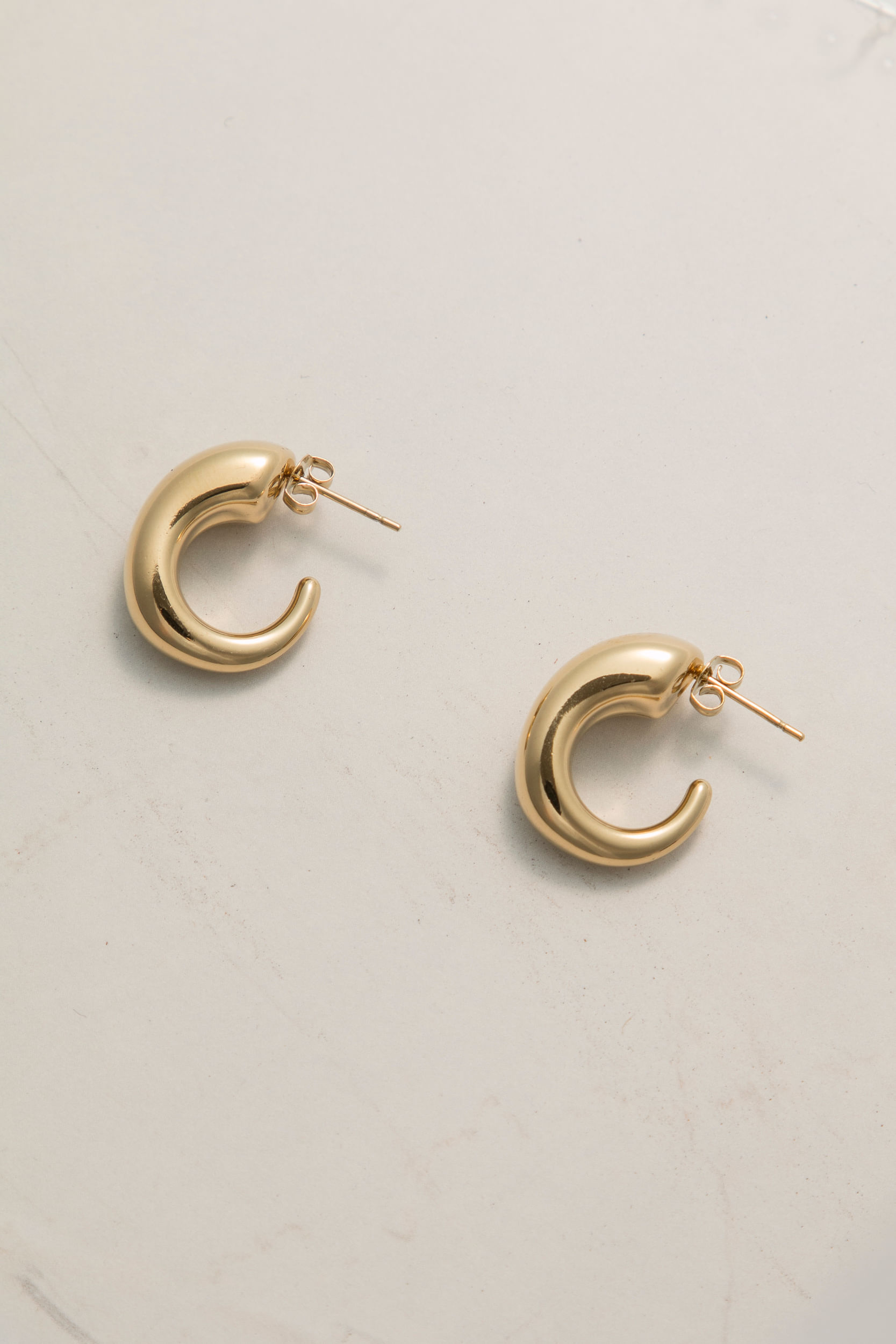 Brinco De Argola Metal  DOURADO