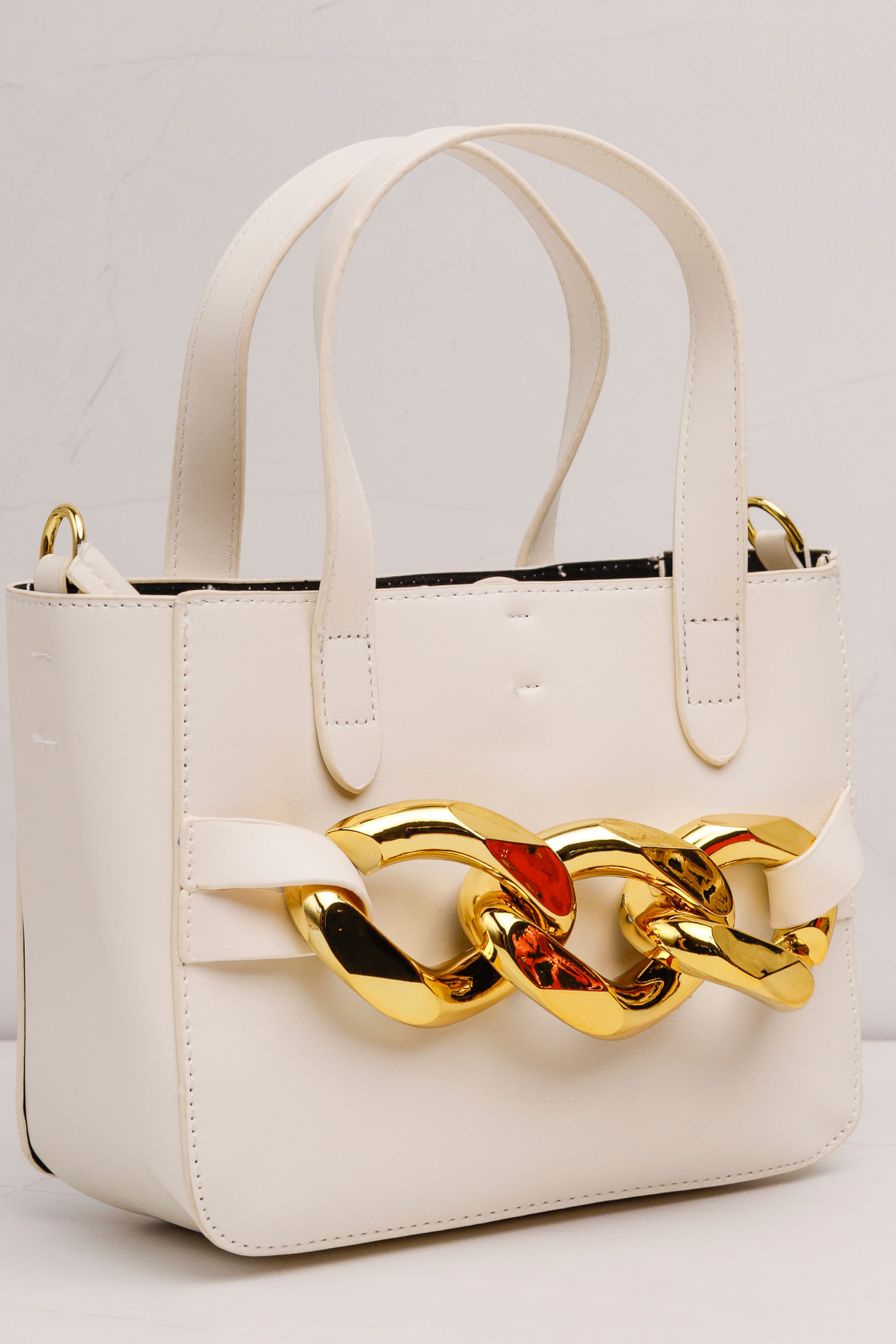 9034547 - Bolsa Big Corrente  OFF-WHITE