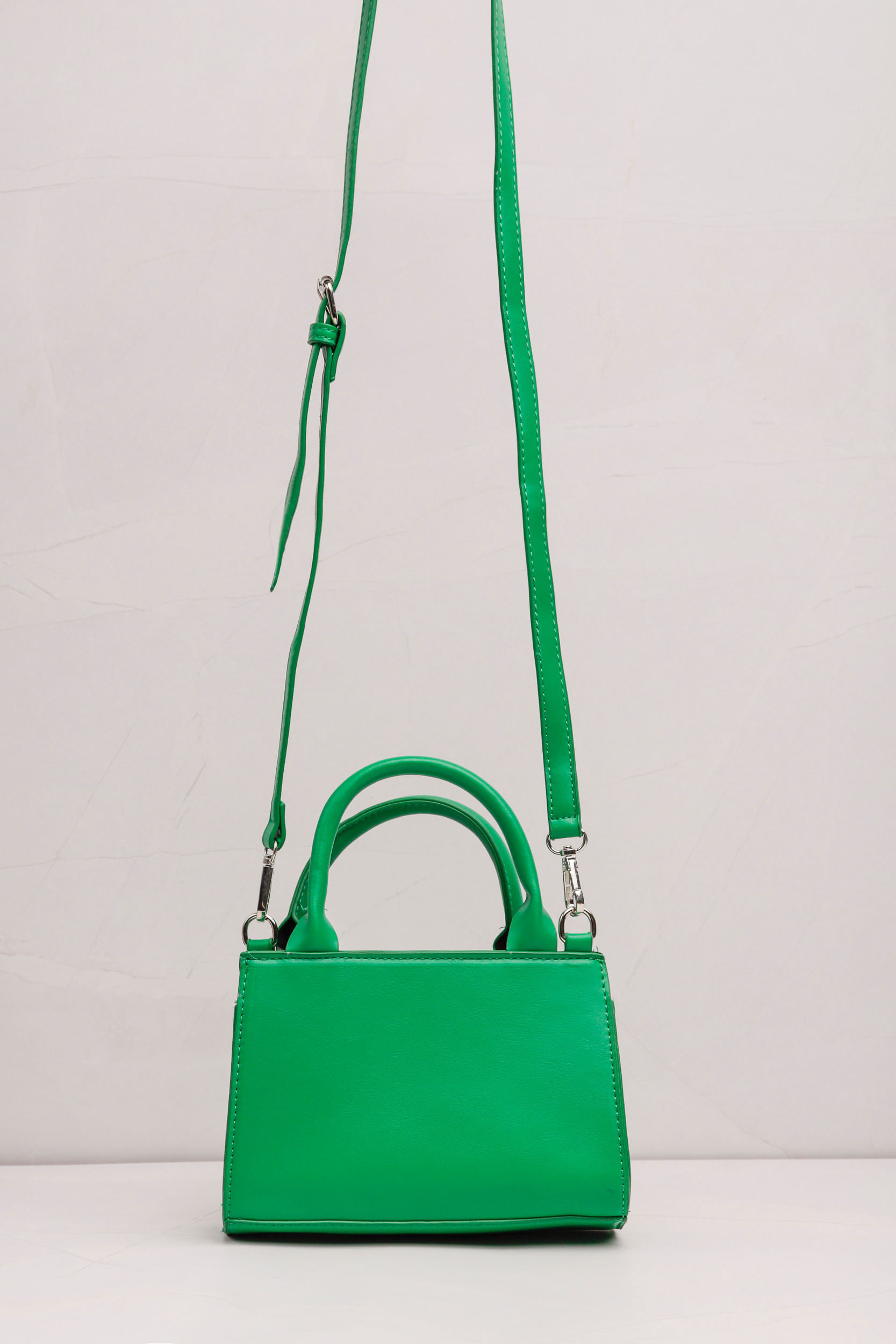 9034550 - Bolsa Detalhe Pesponto Crossbody  VERDE 
