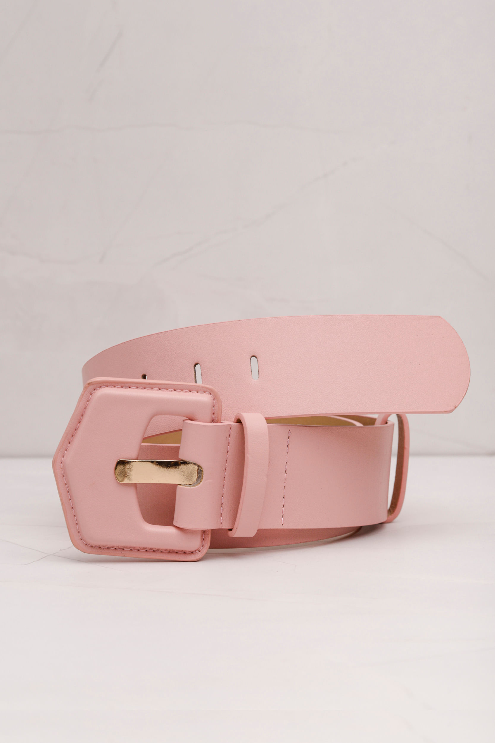Cinto Fivela Forrada ROSA Cinto Fivela Forrada ROSA