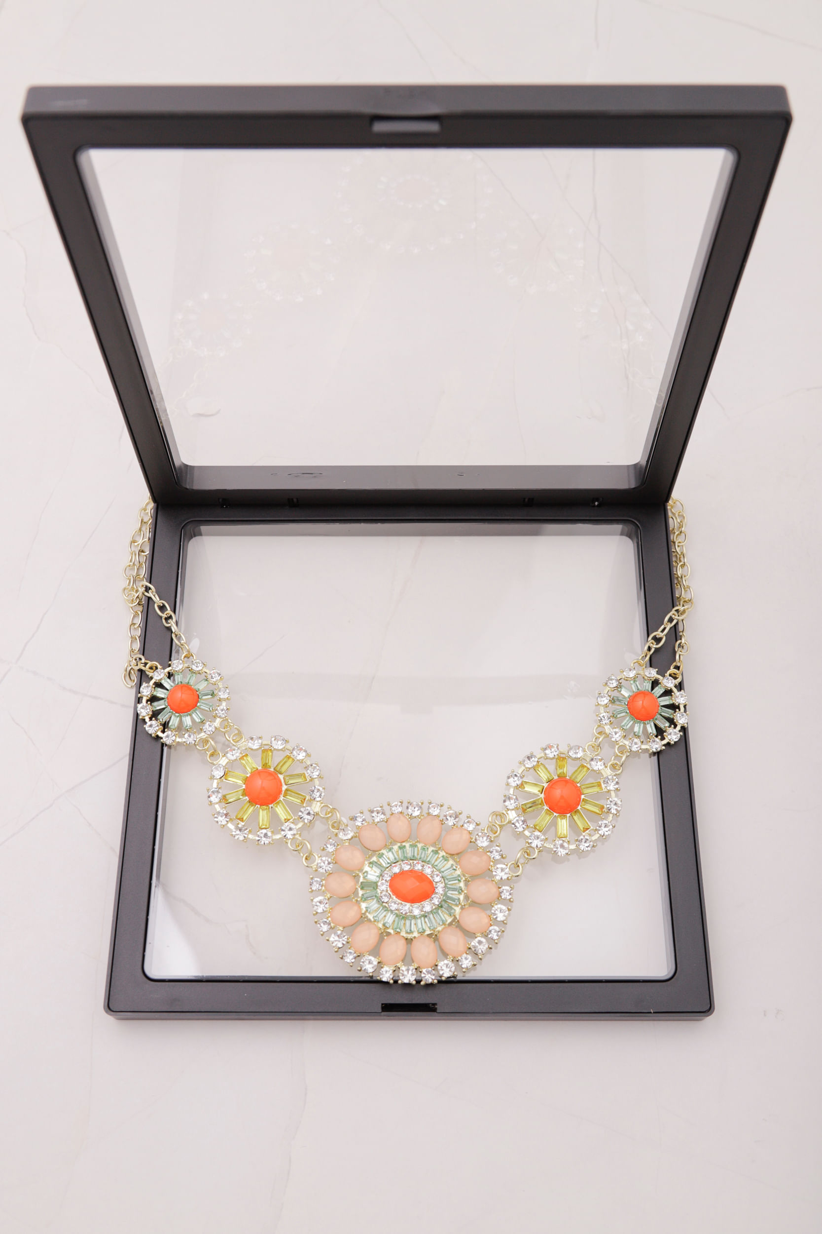 9034572 - Colar Multi Colors LARANJA 9034572 - Colar Multi Colors LARANJA