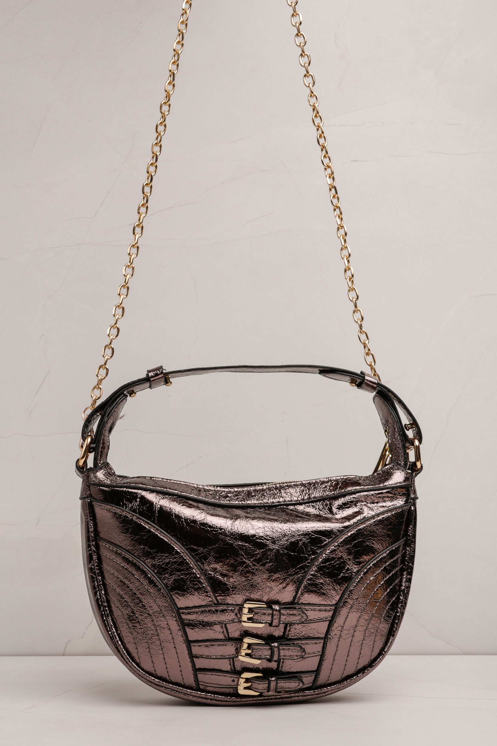 9034541 - Bolsa Hobo Fivelas BRONZE 9034541 - Bolsa Hobo Fivelas BRONZE