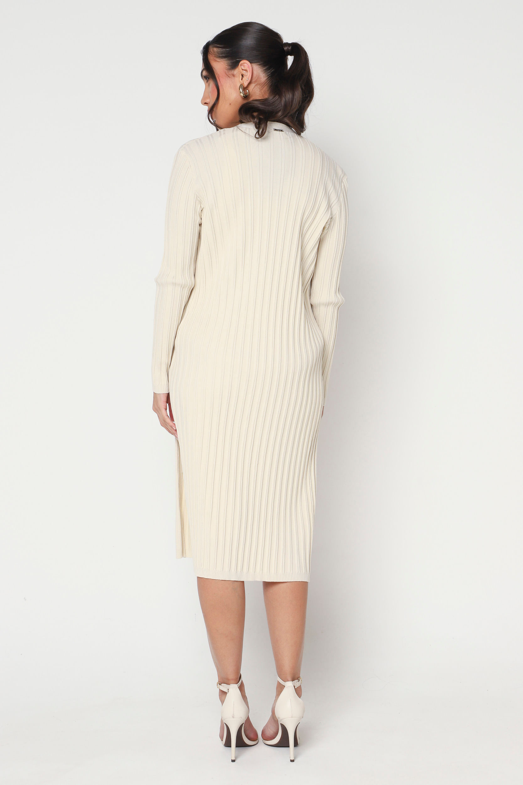9034889 - Cardigan Longo Tricot Modal AREIA 9034889 - Cardigan Longo Tricot Modal AREIA