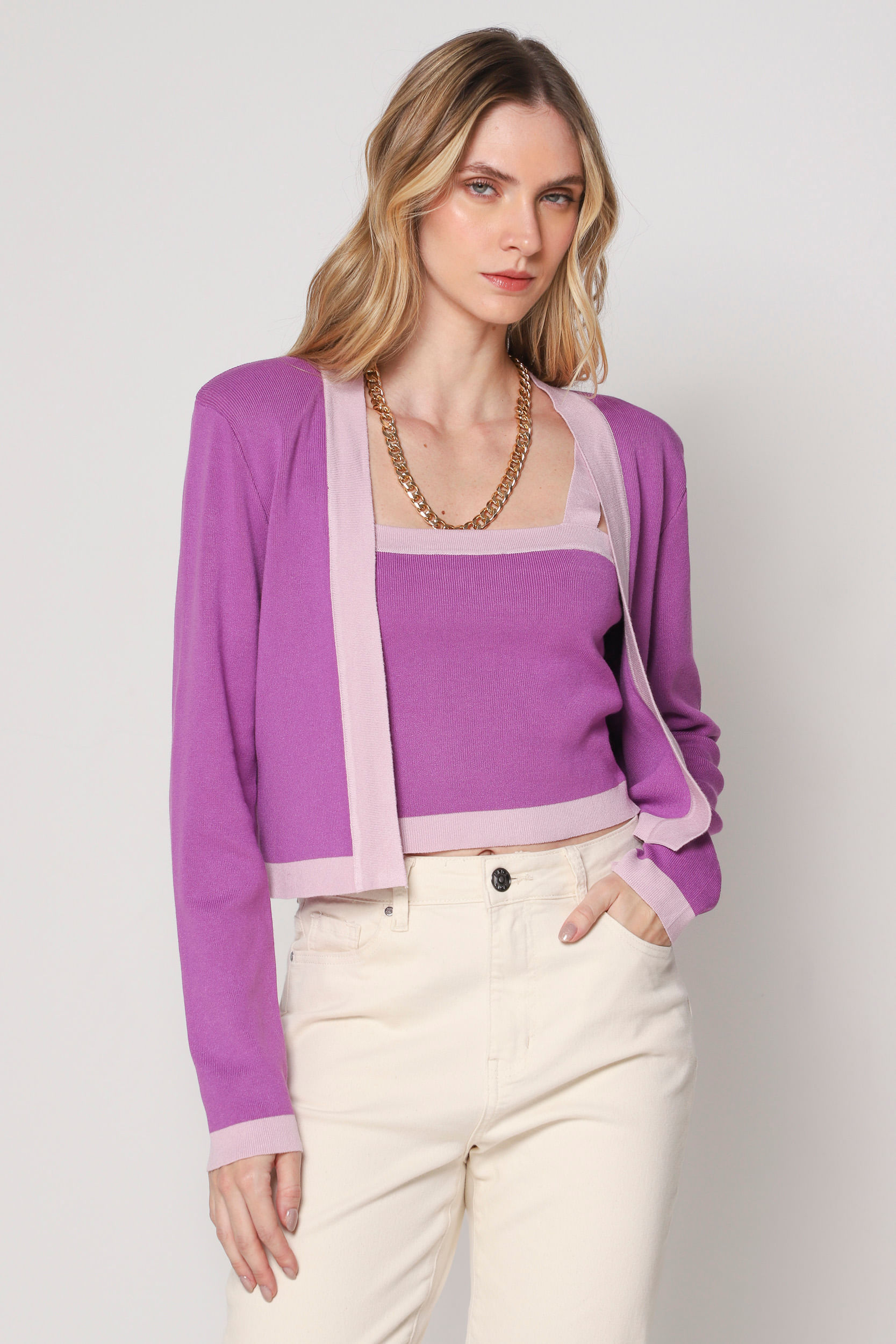 9034136 - Twin Set Tricot  LILAS