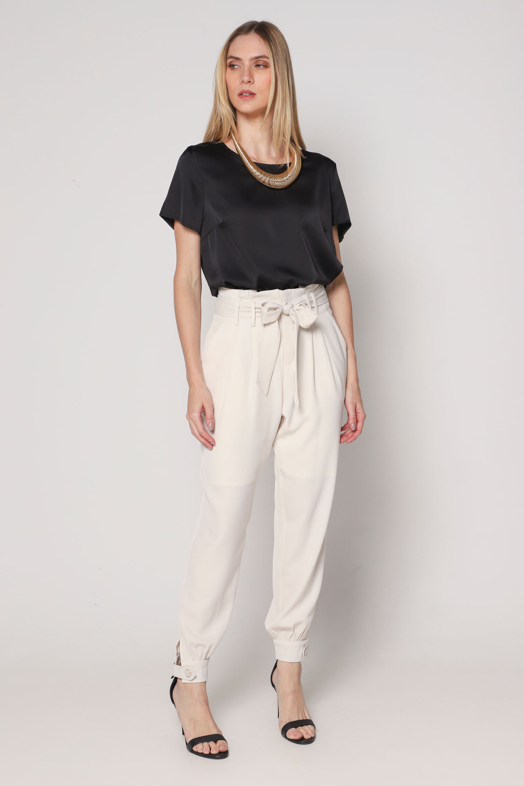 9034713 - Blusa Basic Sedinha PRETO 9034713 - Blusa Basic Sedinha PRETO
