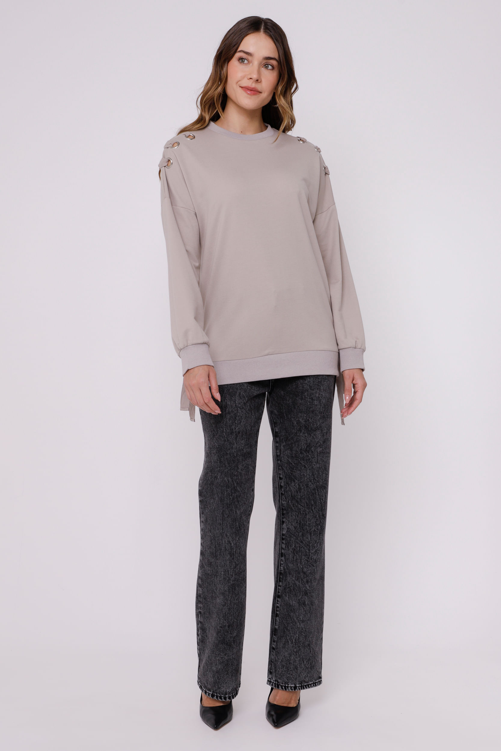 9034984 - Blusa Manga Comprida Ilhós FENDI 9034984 - Blusa Manga Comprida Ilhós FENDI