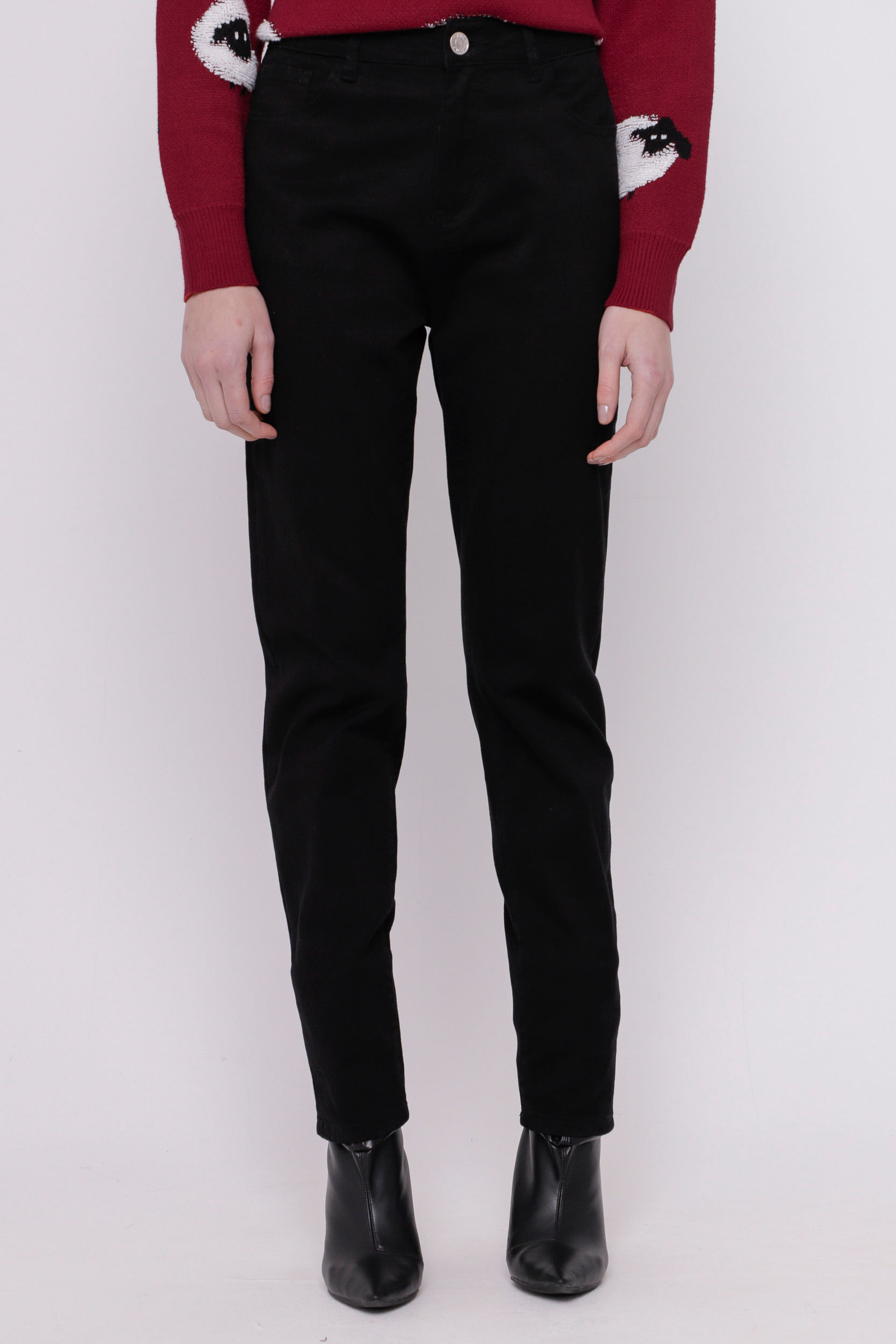 9035153 - Calça Sarja Skinny PRETO